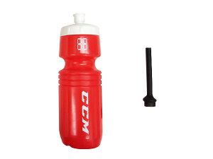 CCM/シーシーエム WATER BOTTLE & BOTTLE TUBE (RED) 700ml 【アイスホッケー小物】