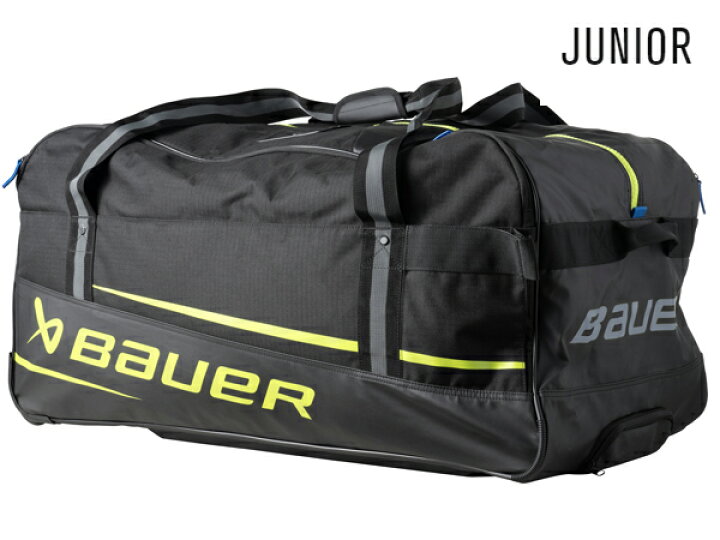 楽天市場】BAUER/バウアー S24 PREMIUM WHEEL BAG BLK【アイスホッケー 