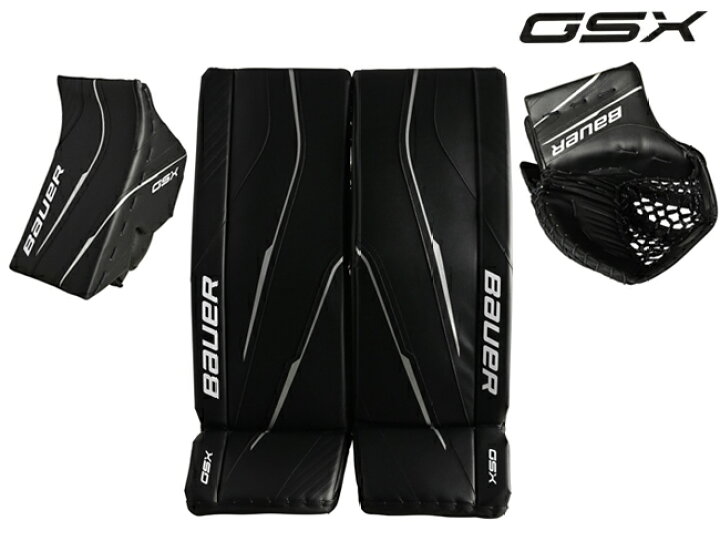 楽天市場】BAUER/バウアー GSX GOALPAD/CATCH GLOVE/BLOCKER SET  