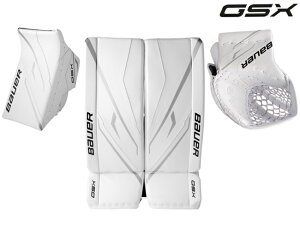 BAUER/�o�E�A�[ S26 GSX GOALPAD/CATCH GLOVE/BLOCKER SET �C���^�[�y�A�C�X�z�b�P�[�S�[���[3�_�Z�b�g�z 2026-2027