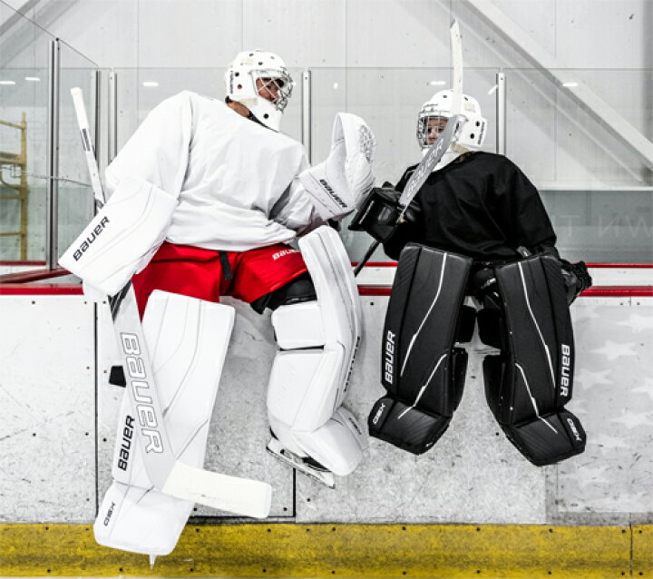 楽天市場】BAUER/バウアー GSX GOALPAD/CATCH GLOVE/BLOCKER SET  