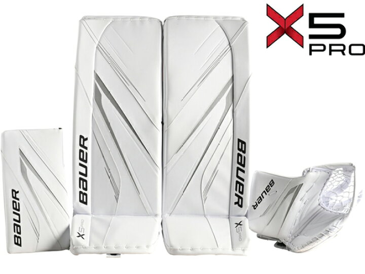 楽天市場】BAUER/バウアー VAPOR X5PRO GOALPAD/CATCH GLOVE/BLOCKER 