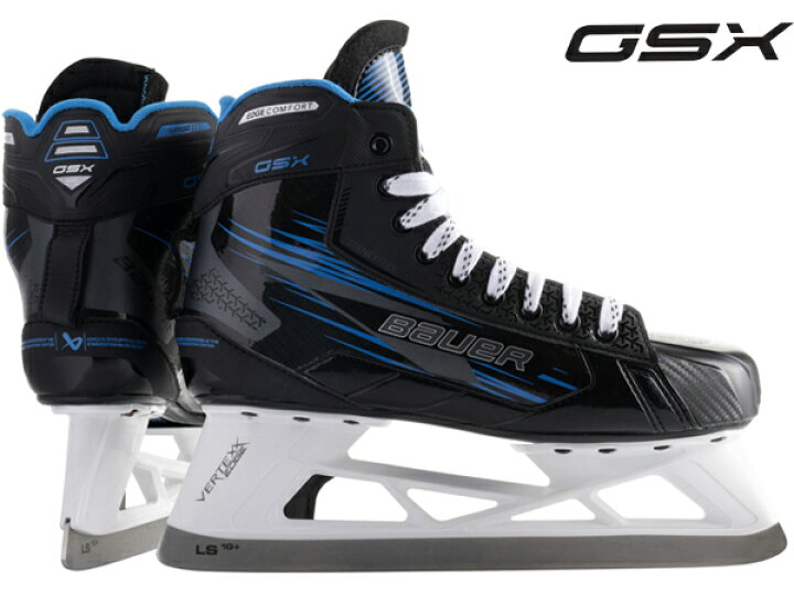 楽天市場】BAUER/バウアー S24 GSX GK SKATE ジュニア【アイスホッケー  