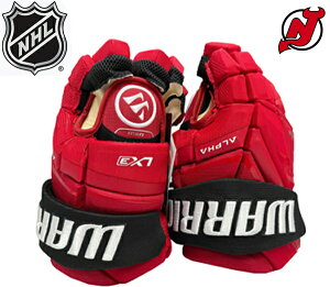 WARRIOR/EHA[ ALPHA LX3 CUSTOM NHL NEWJERJEY DEVILS yACXzbP[O[uz 2025-2026