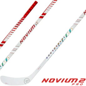 ♪ホワイトエディション♪ WARRIOR/ウォリアー NOVIUM2 PRO WHITE GRIP ジュニア 【アイスホッケーワンピーススティック】 2025-2026