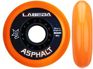 LABEDA/ラベダ ASPHALT HARD オレンジ ※85A※ 《ポスト投函》【インラインホッケー ウィール】