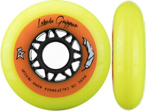 LABEDA/ラベダ GRIPPER MEDIUM イエロー ※80A※ 《ポスト投函》【インラインホッケーウィール】