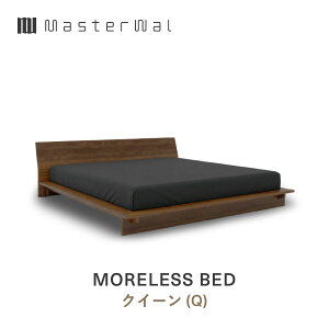 �y�����z�y�������݁zMASTERWAL MORELESS BED �}�X�^�[�E�H�[�� ���A���X �x�b�h �N�C�[���T�C�Y