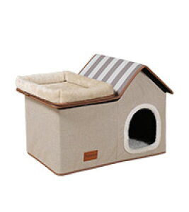 ペットハウス ドーム型 犬 猫ハウス 猫 ベッド 防寒 保温 ふわふわ 冬用 可愛い キャットハウス おしゃれ ねこハウス 小型犬 猫用 室内クッション オールシーズン 犬・猫兼用 折りたたみ式