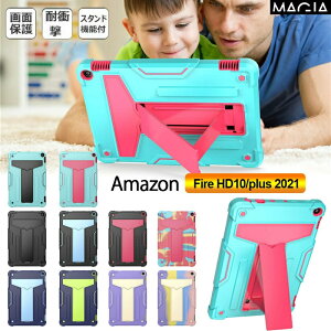 Fire HD 10 2021N 11 P[X Amazon Fire HD 10 Plus 10.1C` oCJ[ ϏՌ 10.1inch HD10 plus ^ubgP[X Of[V P[X ^ubgJo[ Jt X^h@\ Jo[ P
