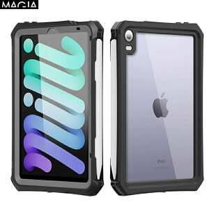 Apple iPad mini A17 Pro 2024 hP[X Sh Sʕی 360h h ho ϏՌ wF iPad mini 6 hJo[ h~ A2567 A2568 A2569 Ռz 6 8.3C` Jo[ Be ی tB