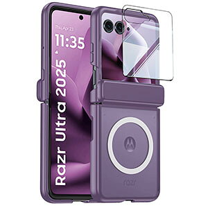Motorola moto razr 60/60S/60D razr 60 Ultra �P�[�X �J�o�[ PC+�����K���X CASE �ϏՌ� �y�� �������� ������� �Y��� �J���t�� �N�₩�� ���C�[�d �[�d�Ή� ���g���[�� ���[�U�[60S ���b�L �n�[�h�J�o�[ 