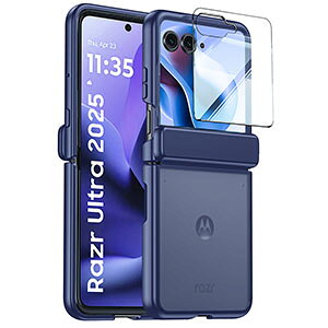Motorola moto razr 60/60S/60D razr 60 Ultra �N���A �P�[�X �J�o�[ PC+�����K���X CASE �ϏՌ� �y�� �������� ������� �Y��� �J���t�� �N�₩�� ���g���[�� ���[�U�[60S ���b�L �n�[�h�J�o�[ �l�C �w�ʃJ