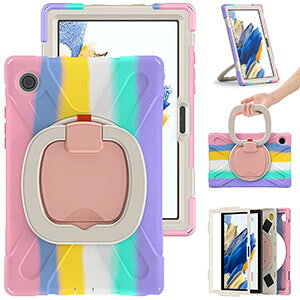 LAVIE Tab Lite TL103/KAL PC-TL103KAL �P�[�X 10.1�^/�C���` �P�[�X �ϏՌ� �J�o�[ PC�f�� �X�^���h�@�\ 360�x��] ���|�� �V�����_�[ �X�g���b�v�t�� ��񂰂��΂� �w�ʃJ�o�[ �Ռ��z�� �����h�~ �ی�P