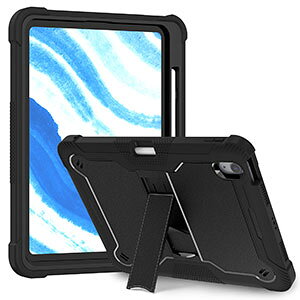 iPad Air (M4�`�b�v) 13�C���` �P�[�X 2026�t���f�� �ϏՌ� �J�o�[ �֗� �X�^���h�@�\ Pencil Pro���[ �V���R����PC�f�ސ� �l�p�ی� M4�`�b�v �A�C�p�b�h �G�A�[ 13�^ �P�[�X �Ռ��z�� �����h�~ �ی� �P