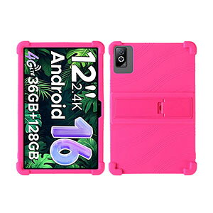 DOOGEE Tab G6 Pro �P�[�X �J�o�[ �ϏՌ� �V���R���f�� �\�t�g�J�o�[ �X�^���h�@�\ CASE �l�C �������� �y�� �ی�P�[�X 12�^/�C���` �h�D�[�W�[ Tab G6 Pro �P�[�X �w�ʃJ�o�[