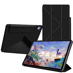 LAVIE Tab T12N T1275/LAS PC-T1275LAS �P�[�X �ϏՌ� �J�o�[ �l�p�ی� 12.1�^ TPU��PU���U�[�� �蒠�^ �P�[�X �l�C �������� �X�^���h�@�\ Lavie tab t12n pc-t1275las �J�o�[