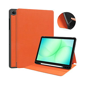 Samsung Galaxy Tab A11 Plus 11�C���`(2025���f��) �P�[�X �ϏՌ� �J�o�[ TPU��PU���U�[ �X�^���h�@�\ �I�[�g�X���[�v�@�\ Pencil���[�@�\ �y���V�����[ �^�u���b�g�P�[�X ������� �����₷�� �������� G