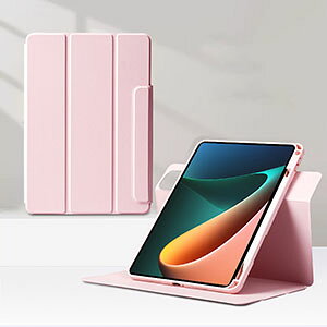 Xiaomi Pad 8 / Pad 8 Pro 11.2�^(�C���`) �P�[�X �ϏՌ� �J�o�[ PU���U�[ �X�^���h�@�\ 360�x��] �I�[�g�X���[�v �y���V�����[ CASE �y�� �ی�P�[�X �J���������Y�ی� �J�b�R���� �V���I�~ ���� �p�b