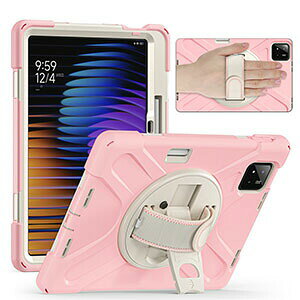 Xiaomi Pad 8 / Pad 8 Pro 11.2�^(�C���`) �P�[�X �ϏՌ� �J�o�[ TPU&PC�f�� 360�x��] �X�^���h�@�\ �Ռ��z�� ���X�g�X�g���b�v ���p �l�C �������� ������� �y�� �ی�P�[�X �V���I�~ ���� �p�b�h 8 �P