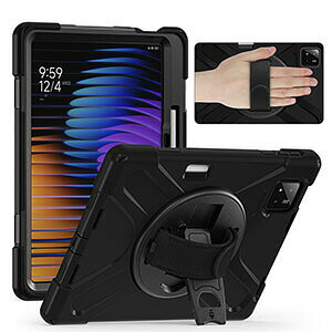 Xiaomi Pad 8 / Pad 8 Pro 11.2�^(�C���`) �P�[�X �ϏՌ� �J�o�[ TPU&PC�f�� 360�x��] �X�^���h�@�\ �Ռ��z�� ���X�g�X�g���b�v ���p �l�C �������� ������� �y�� �ی�P�[�X �V���I�~ ���� �p�b�h 8 �P