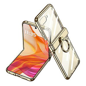Motorola moto razr 50Ultra 60 Ultra razr 70 Ultra �N���A �P�[�X �J�o�[ PC+�����K���X �X�^���h�@�\ �����O�t�� CASE ������ �ϏՌ� ������� �Y��� �J���t�� �N�₩�� razr 70 Ultra �P�[�X ���b�L �n�[�h�J