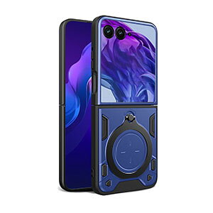 Motorola moto razr 70/70S/70D razr 70 Ultra�P�[�X �J�o�[ PC+TPU �X�^���h�@�\ �����O�t�� CASE ������ �ϏՌ� �Y��� �J���t�� �N�₩�� ���g���[�� ���[�U�[70S ���b�L �n�[�h�J�o�[ �l�C �w�ʃJ�o�[ �t�B