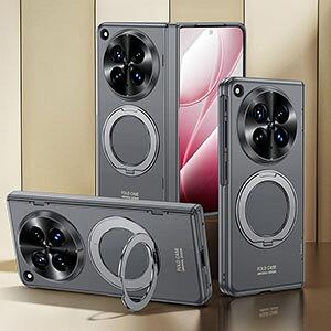 OPPO Find N6 �P�[�X �ϏՌ� �J�o�[ �����O�t�� �X�^���h�@�\ �J���������Y�ی� �܂肽���݌^ �V���v�� PC �v���X�`�b�N �n�[�h�P�[�X �y�� ���^ �ϏՌ��J�o�[ Find N6 �P�[�X �t�B������� �w�ʃJ