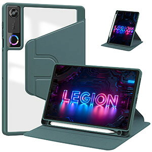 Lenovo Legion Tab �i8.8, 5�j �P�[�X 8.8�^ �蒠�^ �J�o�[ ���M�I�� �^�u �i8.8, ��5����j ZAH20015JP �J�o�[ �^�u���b�g�ی� �ϏՌ� �����₷�� �֗� 360�x��]�ł��܂� �X�^���h�@�\ �I�[�g�X���[�v�@