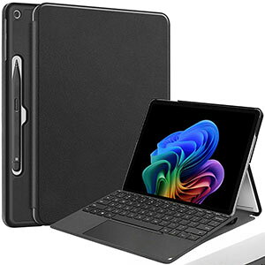 Surface Pro 11/10/9 13�C���`/�^ �P�[�X �蒠�^ �J�o�[ ������� CASE �X�^���h�@�\ �u�b�N�^ �J�b�R���� ���p �֗����̍��� �l�C Surface Pro 11/10/9 �P�[�X �蒠�^�J�o�[ ���C�[�d �[�d�Ή� �L�[�{�[�h
