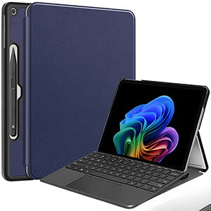 Surface Pro 11/10/9 13�C���`/�^ �P�[�X �蒠�^ �J�o�[ ������� CASE �X�^���h�@�\ �u�b�N�^ �J�b�R���� ���p �֗����̍��� �l�C Surface Pro 11/10/9 �P�[�X �蒠�^�J�o�[ ���C�[�d �[�d�Ή� �L�[�{�[�h