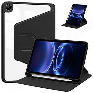 Xiaomi POCO Pad C1 9.7�C���` �P�[�X 2026���f�� PC+PU���U�[ �蒠�^ �P�[�X �l�C �������� �X�^���h�@�\ 360�x��]�ł��܂��I�[�g�X���[�v Pencil���[�@�\ �y���V�����[ POCO Pad C1 9.7 �P�[�X �ϏՌ��J�o