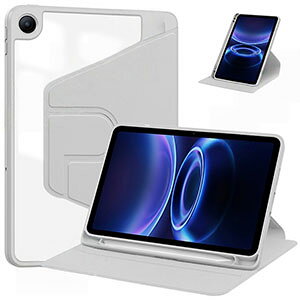 Xiaomi POCO Pad C1 9.7�C���` �P�[�X 2026���f�� PC+PU���U�[ �蒠�^ �P�[�X �l�C �������� �X�^���h�@�\ 360�x��]�ł��܂��I�[�g�X���[�v Pencil���[�@�\ �y���V�����[ POCO Pad C1 9.7 �P�[�X �ϏՌ��J�o