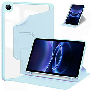 Xiaomi POCO Pad C1 9.7�C���` �P�[�X 2026���f�� PC+PU���U�[ �蒠�^ �P�[�X �l�C �������� �X�^���h�@�\ 360�x��]�ł��܂��I�[�g�X���[�v Pencil���[�@�\ �y���V�����[ POCO Pad C1 9.7 �P�[�X �ϏՌ��J�o