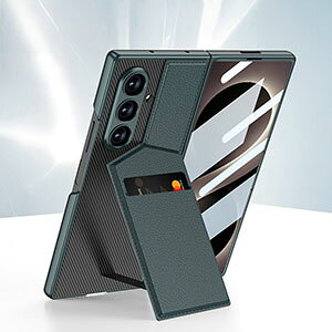 Galaxy Z Fold8 Ultra �P�[�X �ϏՌ� �J�o�[ �ی�P�[�X �M�����N�V�[ Z �t�H�[���h8 �E���g�� �P�[�X �J�[�h���[ �X�^���h�@�\ �����悭 �l�p�ی� �����h�~ �����h�~ PC&PU���U�[�f�� �X�}�z�ی�