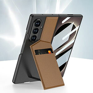Galaxy Z Fold8 Ultra �P�[�X �ϏՌ� �J�o�[ �ی�P�[�X �M�����N�V�[ Z �t�H�[���h8 �E���g�� �P�[�X �J�[�h���[ �X�^���h�@�\ �����悭 �l�p�ی� �����h�~ �����h�~ PC&PU���U�[�f�� �X�}�z�ی�