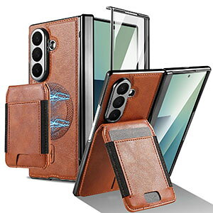 Galaxy Z Fold8 Ultra �P�[�X �ϏՌ� �J�o�[ �ی�P�[�X �M�����N�V�[ Z �t�H�[���h8 �E���g�� �P�[�X �J�[�h���[ �X�^���h�@�\ �����悭 �l�p�ی� ���C�[�d �[�d�Ή� PC&PU���U�[�f�� �X�}�z�ی�P