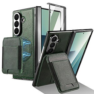Galaxy Z Fold8 Ultra �P�[�X �ϏՌ� �J�o�[ �ی�P�[�X �M�����N�V�[ Z �t�H�[���h8 �E���g�� �P�[�X �J�[�h���[ �X�^���h�@�\ �����悭 �l�p�ی� ���C�[�d �[�d�Ή� PC&PU���U�[�f�� �X�}�z�ی�P