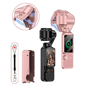 DJI OSMO Pocket 4/4 P �P�[�X �J�o�[ �P�[�X �ϏՌ� �J�o�[ PC�f�ސ� �t���ی�J�o�[�t�� �|�[�^�u�� �����h�~ �������� ������� �֗����̍��� �\�t�g�J�o�[ Pocket 4 �P�[�X Pocket 4 P �P�[�X