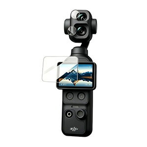 2�Z�b�g ���v6���� DJI Osmo Pocket 4P �ی�t�B���� 7.5H �����K���X �t���ی�t�B����+�T�u�f�B�X�v���C�t���ی�t�B����+�����Y�ی�t�B���� �����Y�ی�K���X�t�B���� �K���X�V�[�g ��ʕی� 