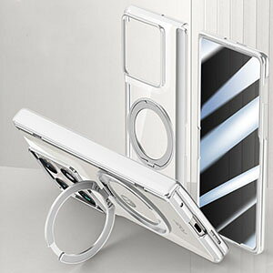 Motorola Razr Fold �N���A �`�����h�~ �P�[�X �ϏՌ� �J�o�[ �ی�P�[�X �����O�t�� �X�^���h�@�\ TPU+PC&�����K���X �O�ʋ����K���X ���� �w�ʃJ�o�[ ���C�[�d �[�d�Ή� �����h�~ �X�}�z�ی�P�[