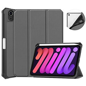 iPad mini 8 �P�[�X �蒠�^ �y�����[ 2026���f�� ��8���� mini8 �J�o�[ �A�C�p�b�h �~�j8 �蒠�^�P�[�X PU���U�[ �ϏՌ� �u�b�N�^ �I�[�g�X���[�v�@�\ �X�^���h�@�\ ���^ �y�� �����h�~ �l�p�ی� ��