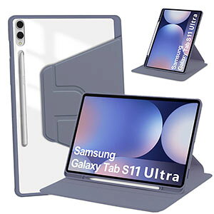 Galaxy Tab S12 Ultra �P�[�X Galaxy Tab S11 Ultra �J�o�[ �蒠�^ 14.6�C���` �M�����N�V�[ �^�uS12 �E���g�� �y���V�����[ PU���U�[ �����w�ʃJ�o�[ �ϏՌ� �l�p�ی� �X�^���h 360�x��] �I�[�g�X���[�v