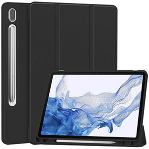Galaxy Tab S12 Ultra �P�[�X Galaxy Tab S11 Ultra �J�o�[ �蒠�^ 14.6�C���` �M�����N�V�[ �^�uS12 �E���g�� �^�u���b�g�ی� �y���V�����[ TPU PU���U�[ �ϏՌ� �l�p�ی� 3�܂� �X�^���h �I�[�g�X���[�v 