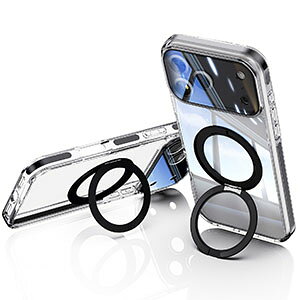 iPhone 18 �P�[�X iPhone18 Pro �P�[�X iPhone18 Pro Max �J�o�[ �N���A �ϏՌ� ���� �Y�� ���� TPU PC�f�� 360°��] �����O�t�� �X�^���h�t�� �l�p�ی� �J���������Y�ی� �����₷�� 18�v�� 18�v���}�b�N�X 