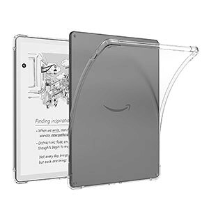 Kindle Scribe �P�[�X 11�C���` 2026�N���f�� �L���h�� �X�N���C�u �J�o�[ ���� TPU �f�� �ϏՌ� �\�t�g �l�p�ی� �Ռ��z�� �X���� ���^ �y�� ���h�~ �d�q���Ѓ��[�_�[ �ی�P�[�X �w�ʃJ�o�[ �N���A