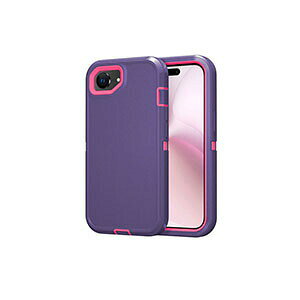 iPhone 16e �P�[�X �ϏՌ� �J�o�[ TPU&PC�f�� 3�d�\�� ������� �l�C �w��h�~ �l���̏Ռ��z���⋭ �ϏՌ��J�o�[ �ی�P�[�X �A�C�t�H�� 16e �w�ʃJ�o�[ CASE
