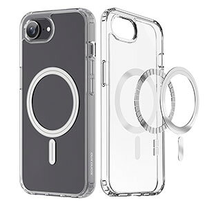 iPhone 16e Jo[ NA ϏՌ P[X  TPU&PCf 2025f ACtH 16e P[X u₩ p ی Jo[ wʃJo[ lC  iPhone 16e P[X