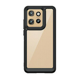 motorola Moto edge 50 neo �P�[�X �J�o�[ �N���A TPU&PC�f�� �Ռ��ɋ��� �Ռ��h�~ �����������ӂ� �w��h�~ ����A�����h�~ �֗� �ϏՌ��J�o�[ Motorola ���g���[�� �G�b�W50 �l�I �J�o�[ �l�C ������