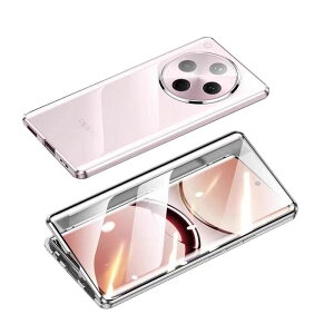 OPPO Find X8 Find X8 Pro �N���A �P�[�X �J�o�[ ���� �S�ʕی� �A���~�o���p�[ �y�� �}�O�l�b�g���� �I�b�| �t�@�C���h X8/X8 �v�� 5G �ϏՌ��J�o�[ �O�㋭���K���X�ی� ���� �w�ʃJ�o�[ �ȒP���E ��